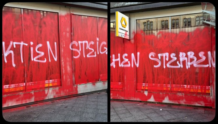 “AKTIEN STEIGEN – MENSCHEN STERBEN.”