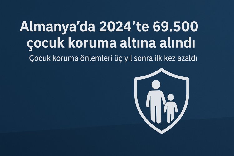 Almanya’da 2024’te 69.500 çocuk koruma altına alındı