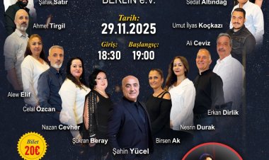 Berlin’de “Gönülden Gönüllere” Şiir ve Müzik Gecesi