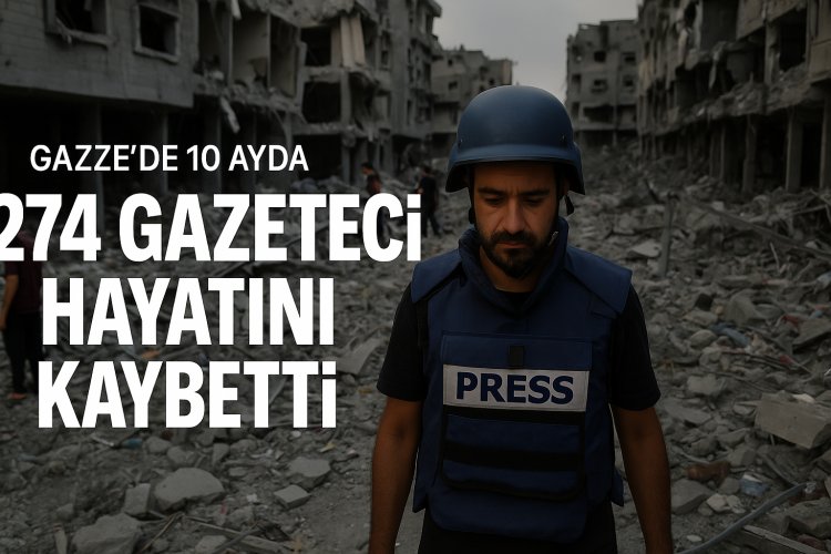 Gazze’de 10 Ayda 274 Gazeteci Hayatını Kaybetti