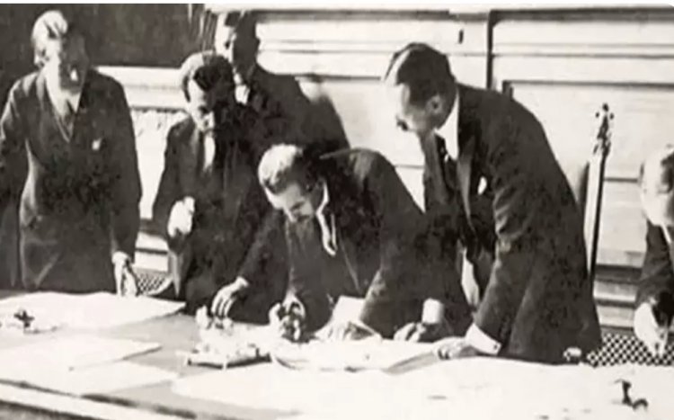 Lozan kumpası söylemi okyanus ötesi çizgide