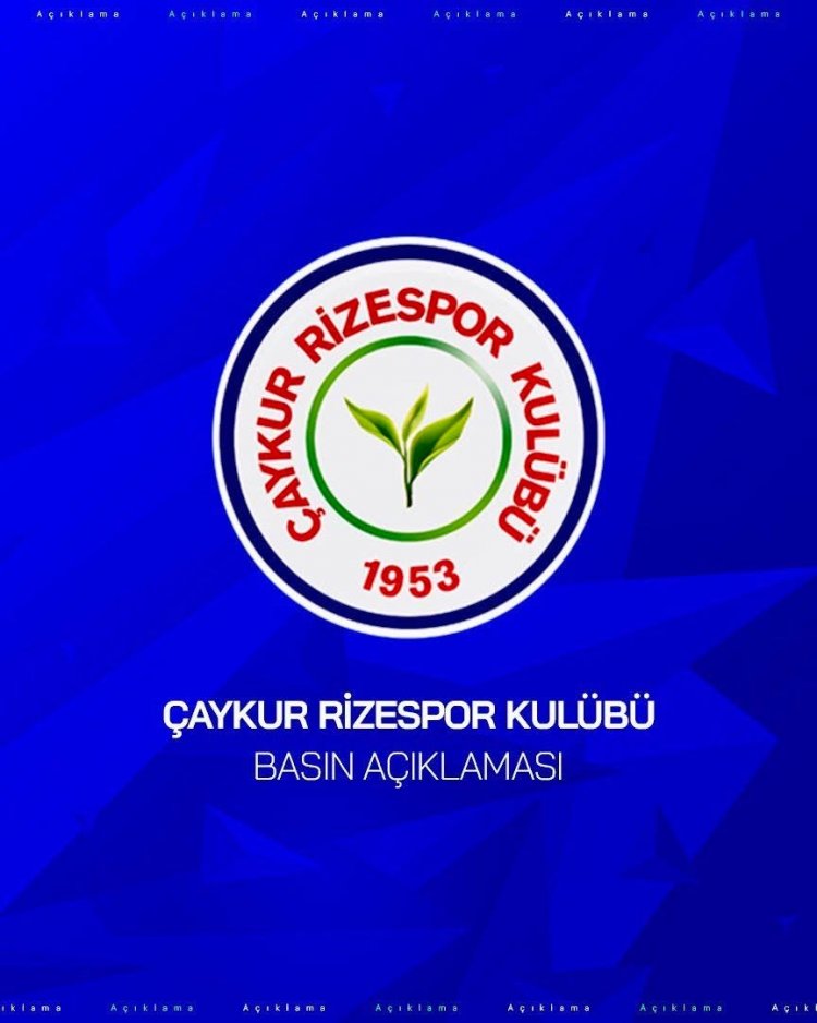 Rizespor’dan hakem kararlarına sert tepki