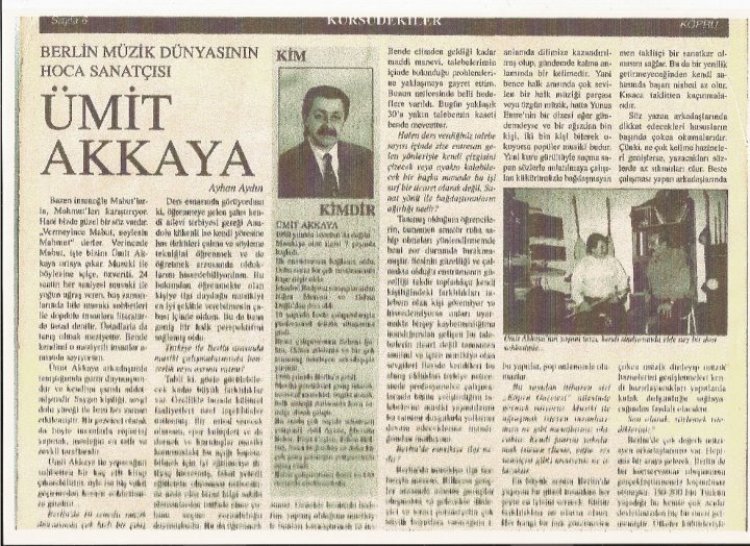 Sanatçı ve Hoca Kimliğiyle İz Bırakan Ümit Akkaya Vefat Etti