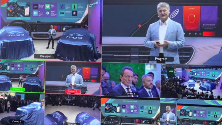 Togg Münih’te Yeni Modellerini Tanıtıyor.