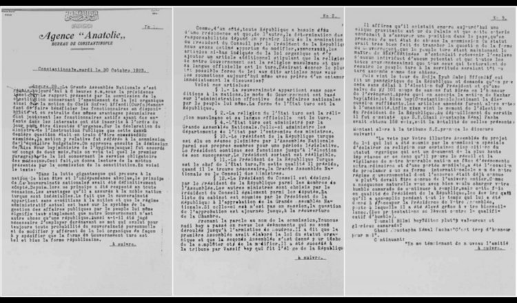 Cumhuriyet ilan edildi: Türkiye Devleti’nin yönetim biçimi resmen değişti