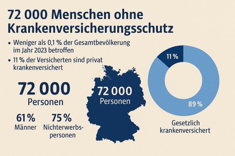 Almanya’da 72 bin kişi sağlık sigortasız yaşıyor