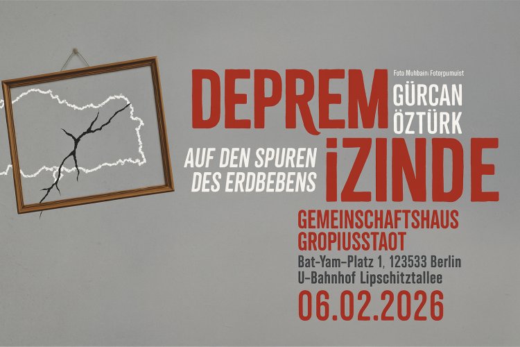 Depremin İzinde: Gürcan Öztürk’ün Deprem Fotoğrafları Berlin’de Anma Programıyla Buluşuyor