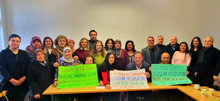 KRV-Seçim Hakkı Girişimi’nden Türk ve Alman Yetkililere Çağrı: “Türkiye’ye uçuşlar ucuzlasın”