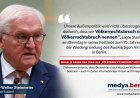 Steinmeier: “Uluslararası hukuku ihlal edeni açıkça söylemeliyiz”