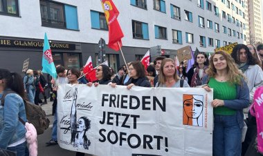 Berlin’de 8 Mart yürüyüşü: göçmen kadınlardan barış ve eşitlik çağrısı