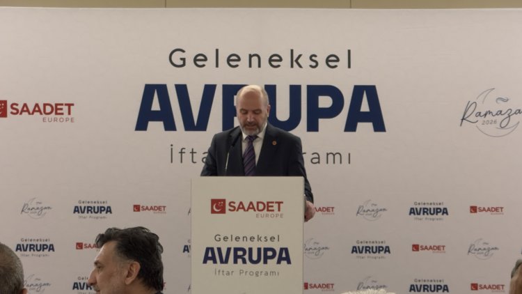 Saadet Partisi Avrupa teşkilatı Berlin’de iftar programında buluştu