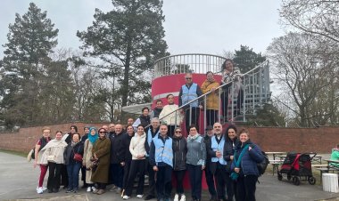 Tempelhofer Feld’de sağlık yürüyüşü yoğun katılımla gerçekleşti