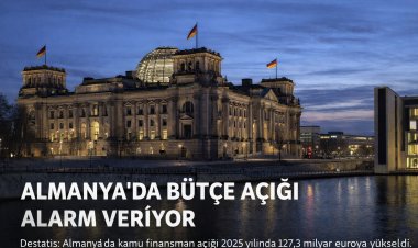 Almanya’da kamu finansman açığı 2025’te 127,3 milyar euroya yükseldi