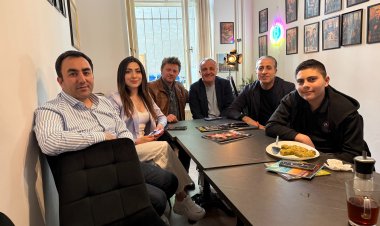 Berlin’de gazeteciler bir araya geldi