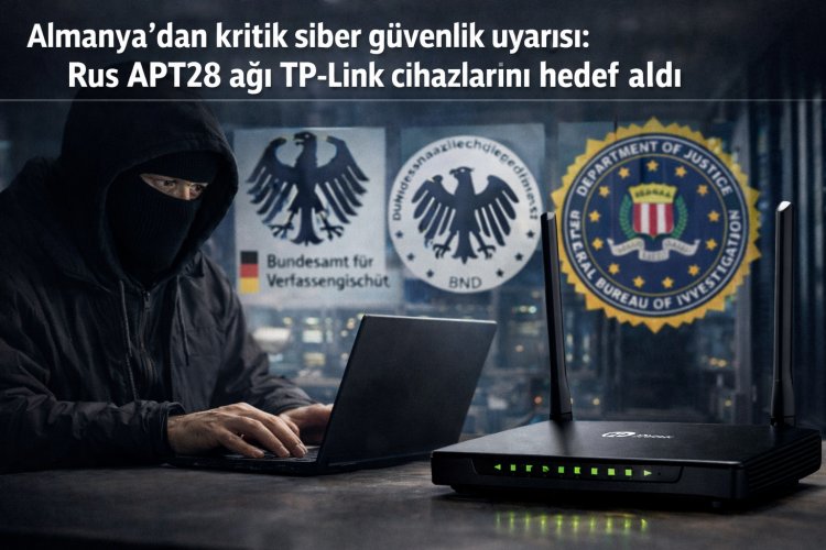 Almanya’dan kritik siber güvenlik uyarısı: Rus APT28 ağı TP-Link cihazlarını hedef aldı