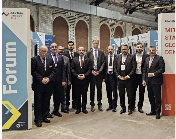 MÜSİAD Berlin, Almanya’nın en büyük KOBİ platformunda iş birliği temaslarını güçlendirdi