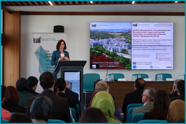Türk-Alman Üniversitesi’nde uluslararası barış ve yeniden yapılanma konferansı başladı