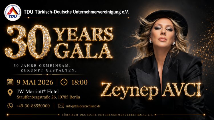 TDU Berlin’de 30. yılını gala gecesiyle kutlayacak
