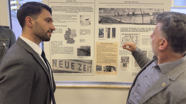 Berlin’de “Çetin Mert Dosyası” sergisi açıldı