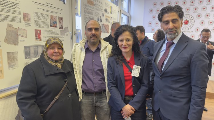 Berlin’de “Çetin Mert Dosyası” sergisi açıldı