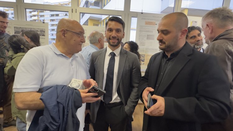 Berlin’de “Çetin Mert Dosyası” sergisi açıldı