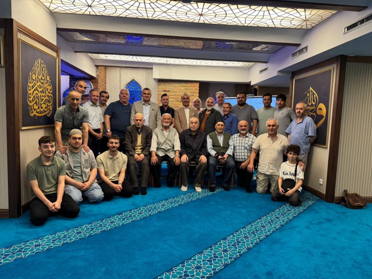 Orhangazi Camii’nde görev değişimi ve vefa buluşması
