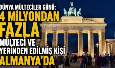 Almanya’da 4 milyondan fazla mülteci ve yerinden edilmiş kişi yaşıyor