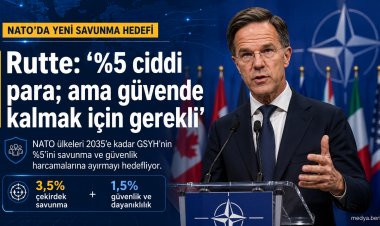 Rutte: “5% ciddi para; ancak güvende kalmak için gereken bu”
