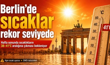 Berlin’de Sıcak Alarmı