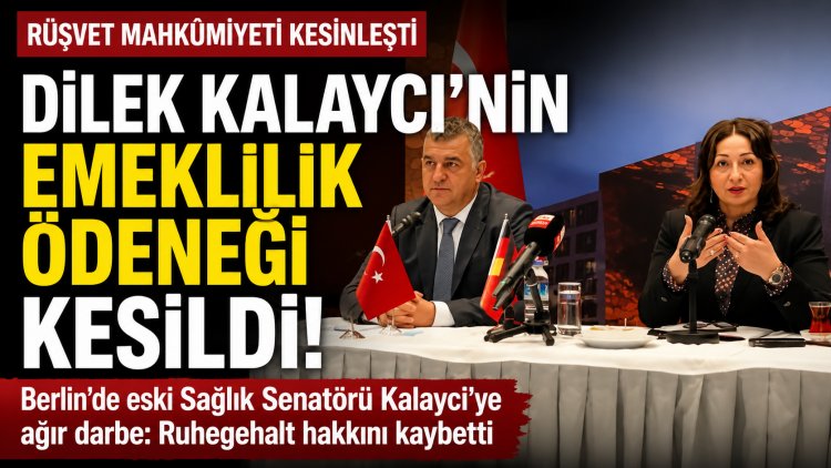 Berlin’de SPD’li eski senatöre ağır darbe: Dilek Kalayci’nin emeklilik ödeneği kesildi