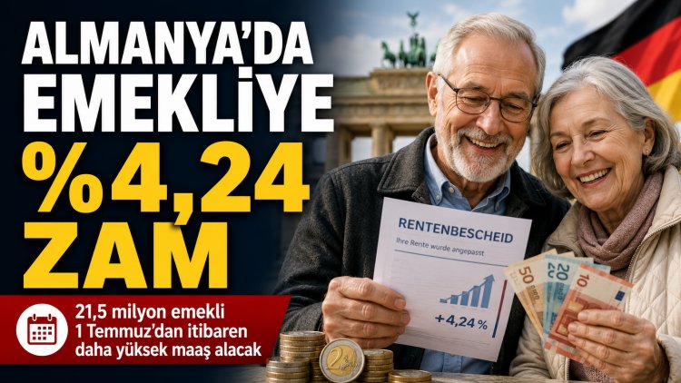 Almanya’da Emekliye Zam