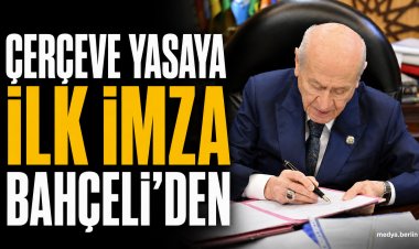 Bahçeli’den “çerçeve yasa”ya ilk imza: Teklifin kapsamı ve kritik ayrıntıları