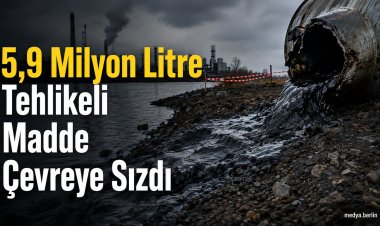 Almanya’da Kazalarda 5,9 Milyon Litre Tehlikeli Madde Çevreye Sızdı