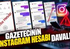 Sahte hesaba iddianame