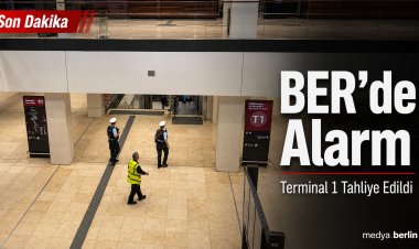 BER Havalimanı’nda Alarm: Terminal 1 Tahliye Edildi