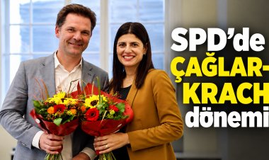 Berlin SPD’de yeni dönem: Çağlar ve Krach birlikte yönetecek