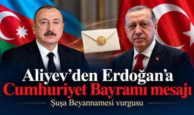 İlham Aliyev’den Türkiye’ye Cumhuriyet Bayramı mesajı