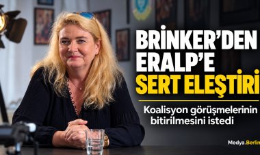 Brinker: Eralp’in güvenlik kaygısı, Sol Parti’nin yönetme yeterliliğini sorgulatıyor