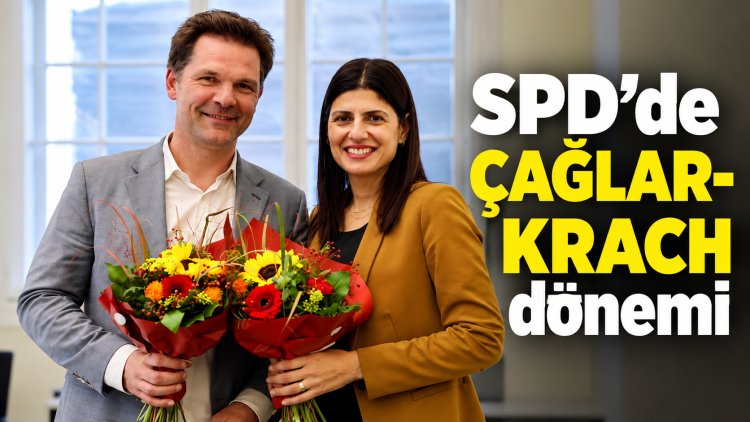 Berlin SPD’de yeni dönem: Çağlar ve Krach birlikte yönetecek